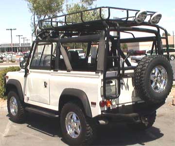 Land rover safari discount roof